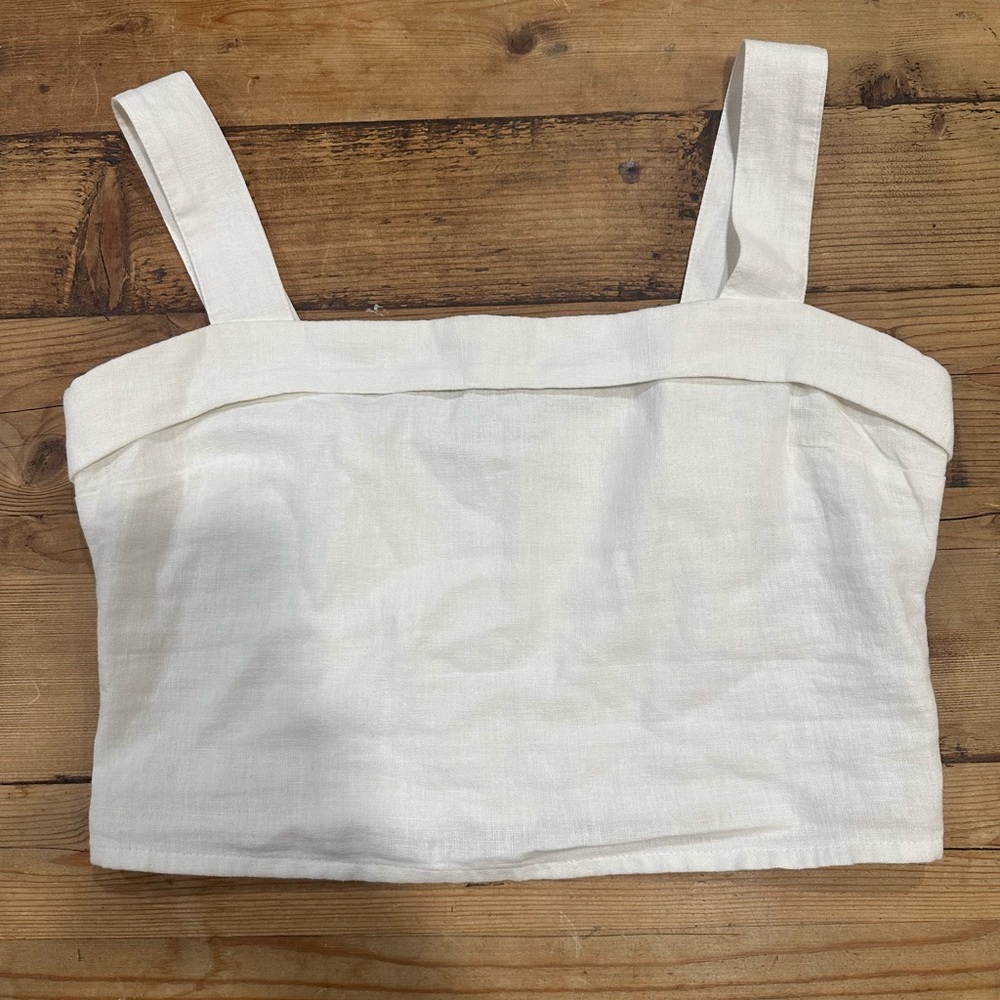 Abercrombie Linen Crop